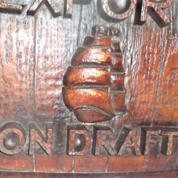 Vintage MOLSON EXPORT SIGN Bar Sign Beer Sign Beer Advertising Man Cave Barware - Picture 2 of 6